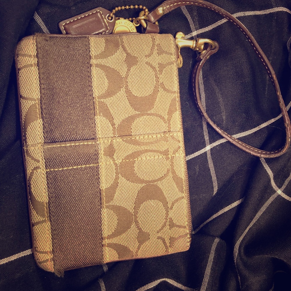 Coach wristlet